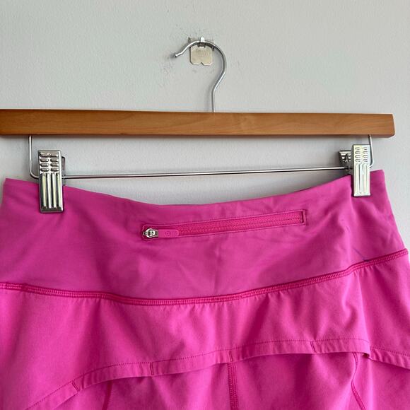 Lululemon Speed Up Mid-Rise Lined Short 4" in Sonic Pink 4 - Picture 6 of 8